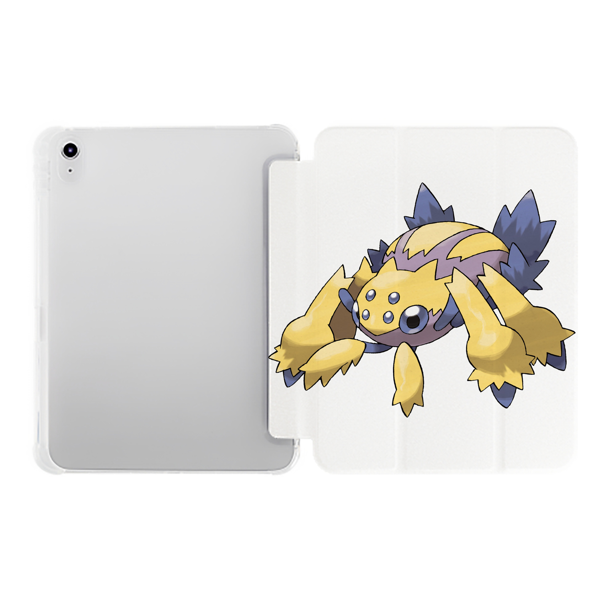 （画像用） ポケットモンスター Pokémon IPad ケース ペン収納付き 三つ折りスタンド PUレザー×シリコン 対応機種9.5/10.5/10.9インチ